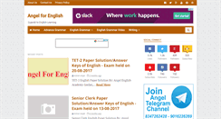Desktop Screenshot of angelforenglish.com